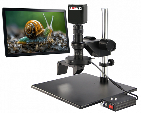 ARSTEK 2K360macro e 3D микроскоп 4K 3Д цифровой с экраном